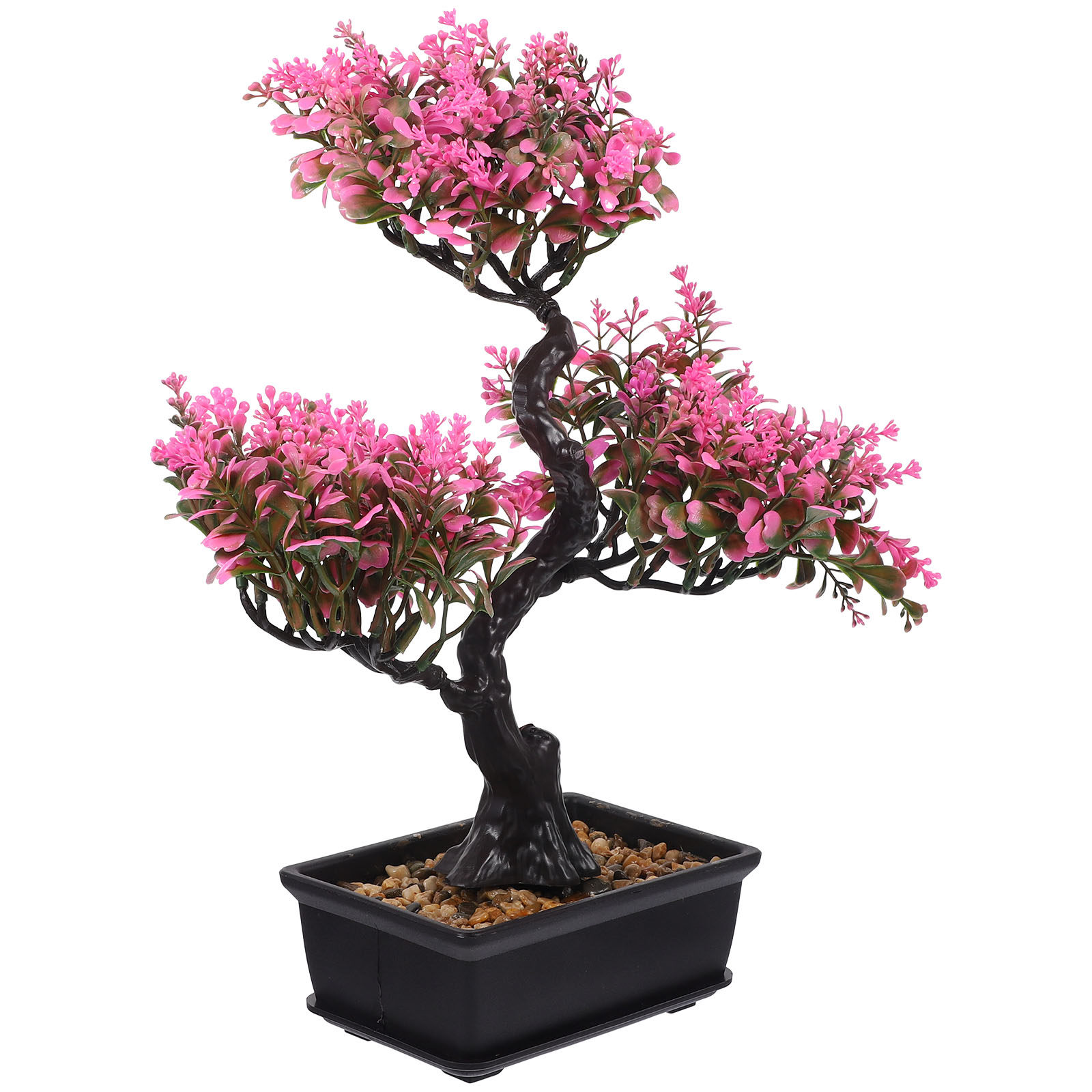 Bonsai Garden Desk - Sahte Bitki Süsleri, Yapay Bonsai Dekorasyonu,
