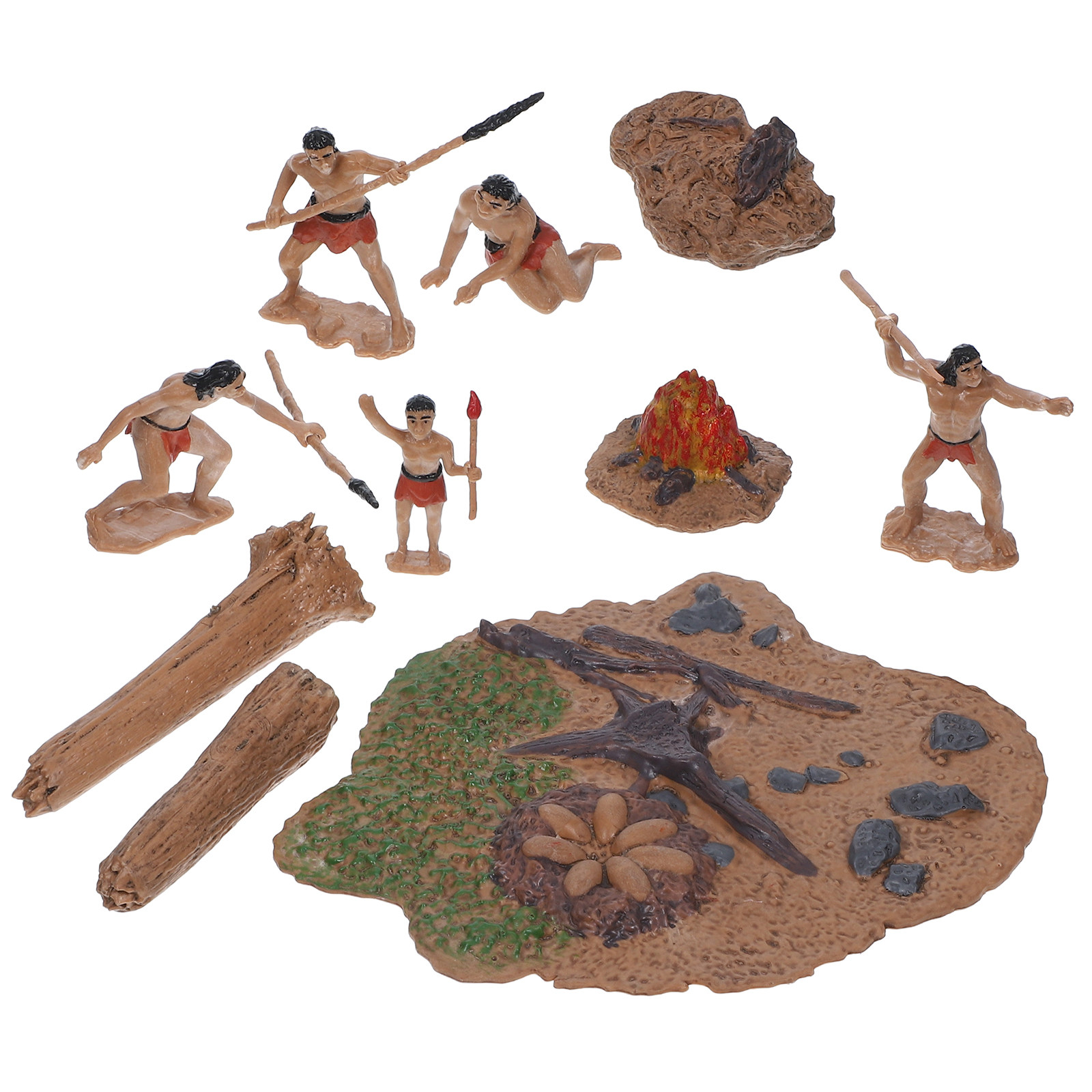 Bonsai Garden Mini - 1 Set Mini İlkel Adam Figürü