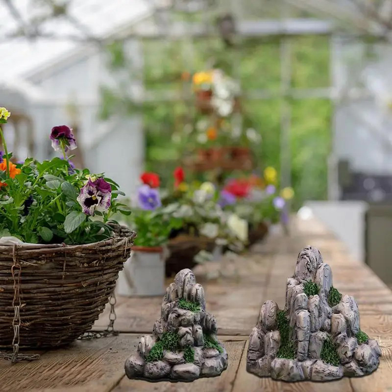 Mini Dağ Minyatür Sahte Taş Ya - Bonsai Rock Garden incelemesi ve fiyatı