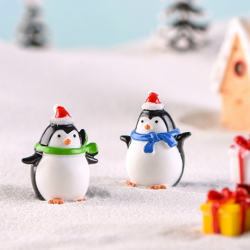4 adet Mini reçine penguen mik - Bonsai Garden World incelemesi ve fiyatı