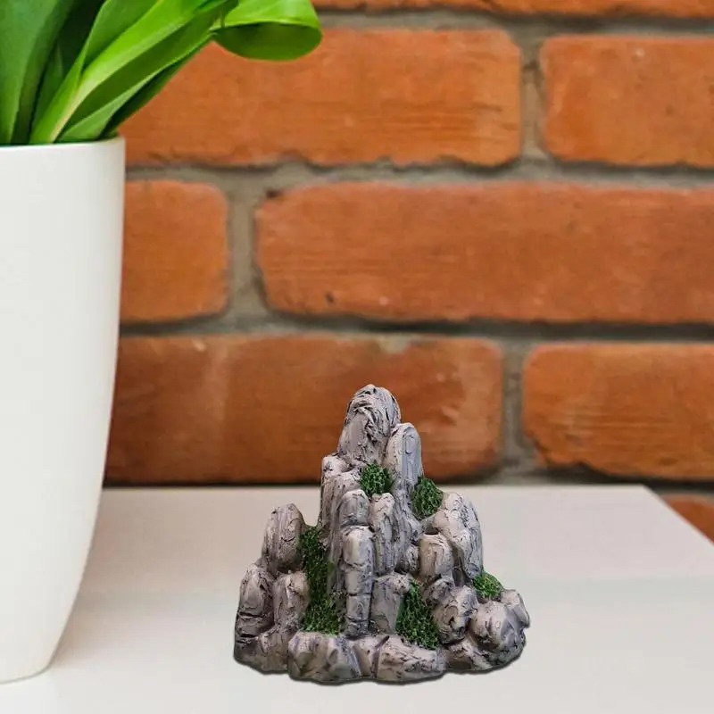 1 adet Dağ Minyatür Sahte Taş  - Bonsai Rock Garden incelemesi ve fiyatı