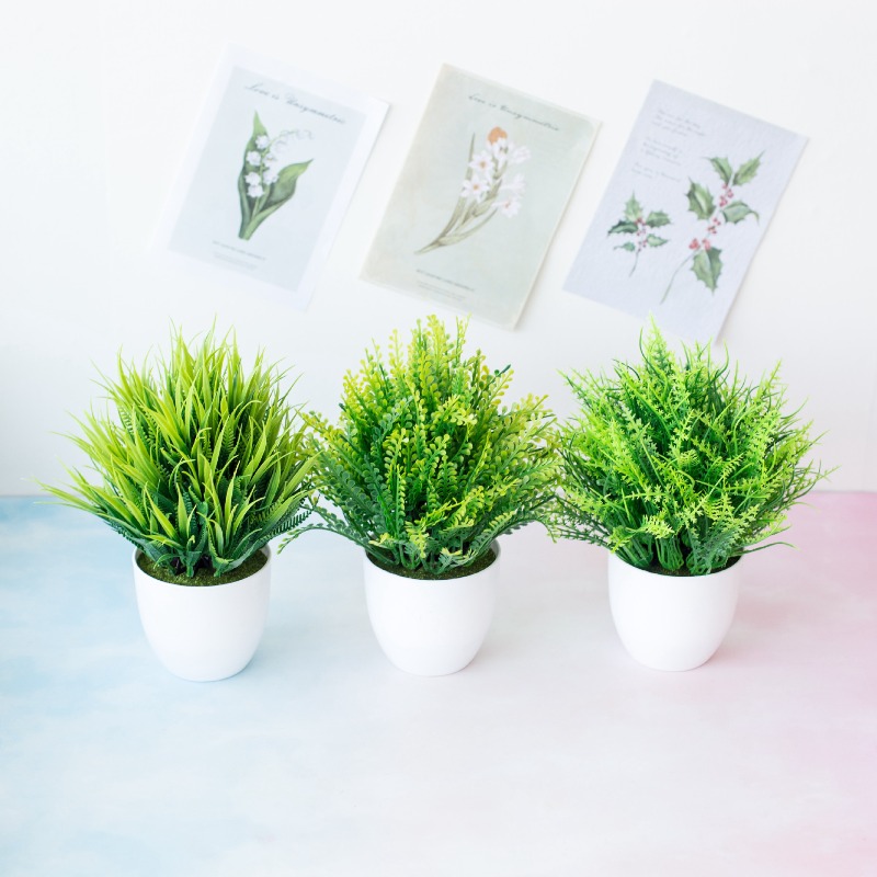 1 adet Yeşil Yapay Bitki Plast - Bonsai Garden Desk incelemesi ve fiyatı