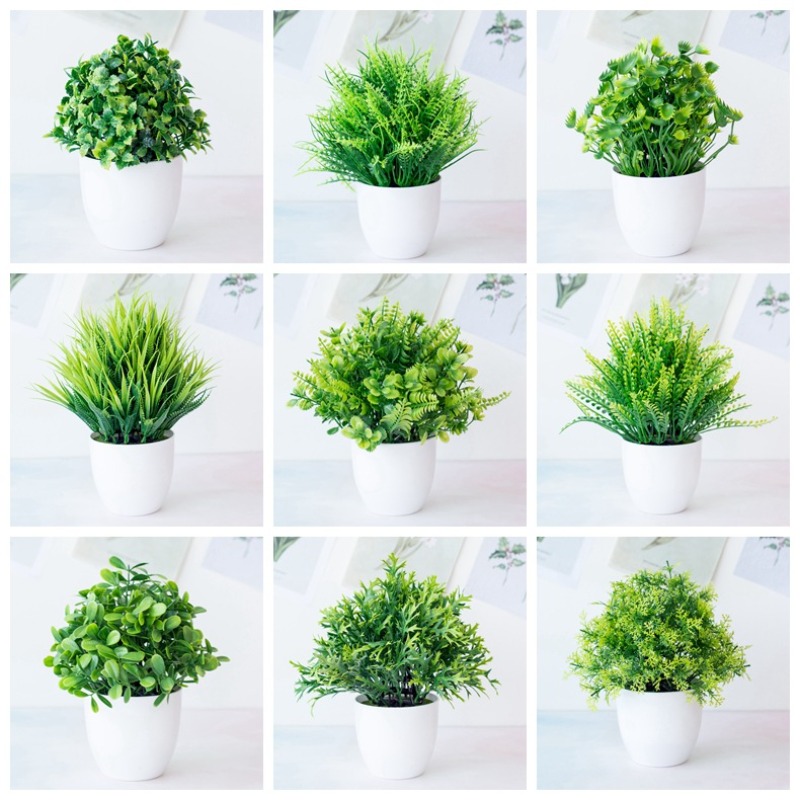 1 adet Yeşil Yapay Bitki Plast - Bonsai Garden Desk incelemesi ve fiyatı