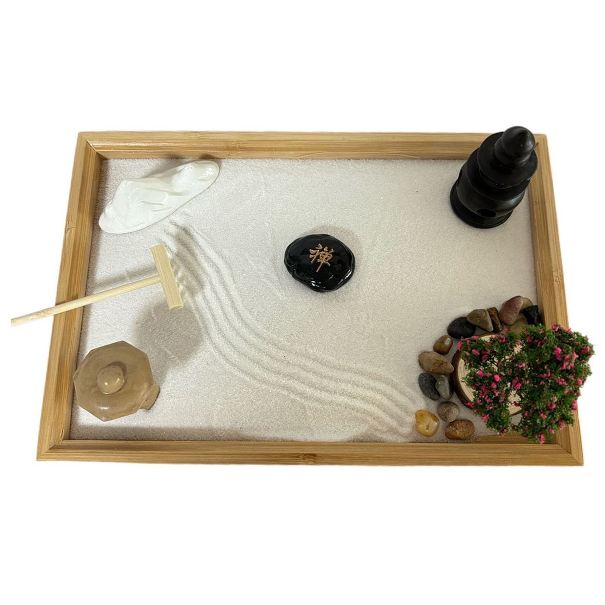 618 Mega İndirimli Beyaz Kumlu - Bonsai Garden Desk incelemesi ve fiyatı