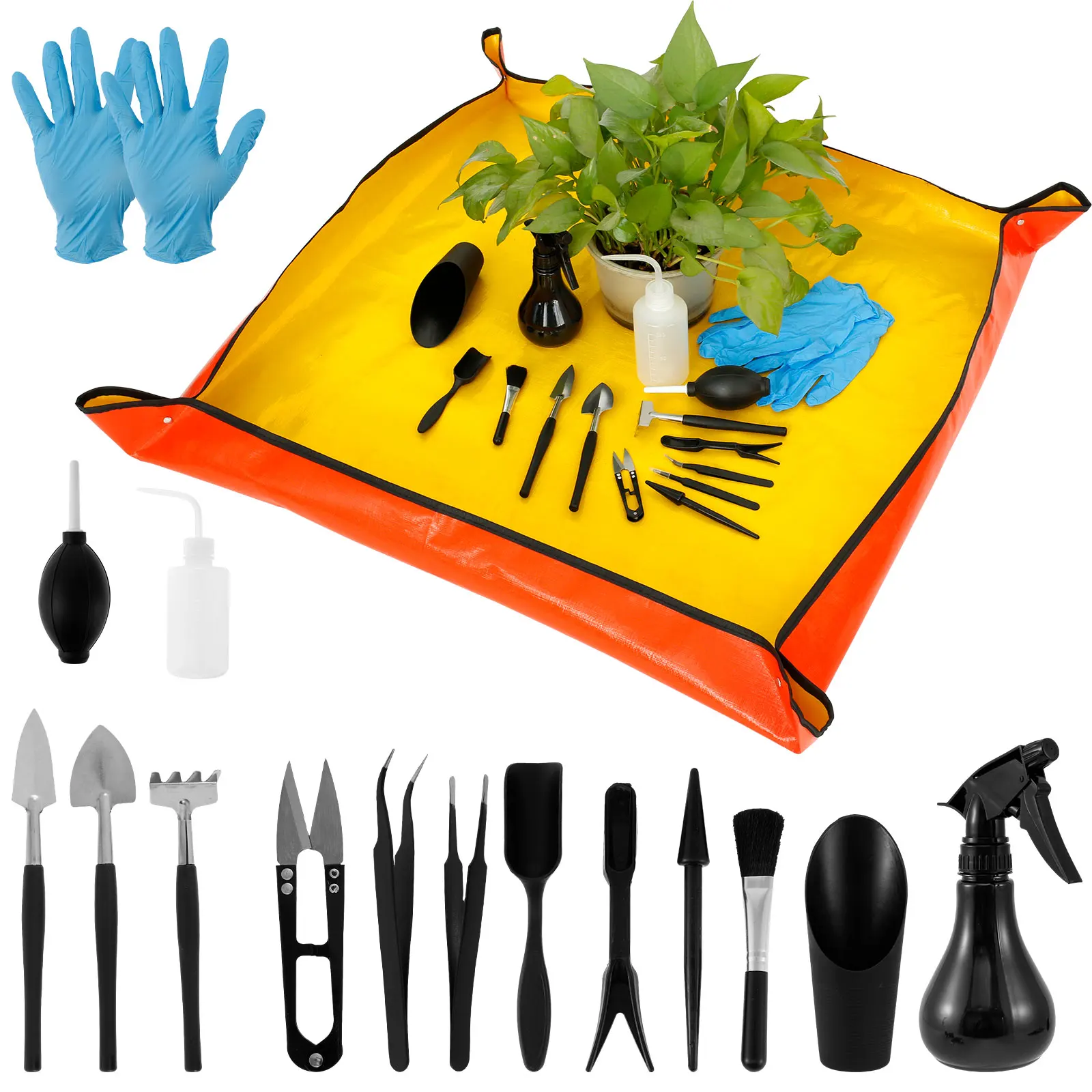 13/16 adet bahçe etli bitkiler - Bonsai Garden Mini incelemesi ve fiyatı