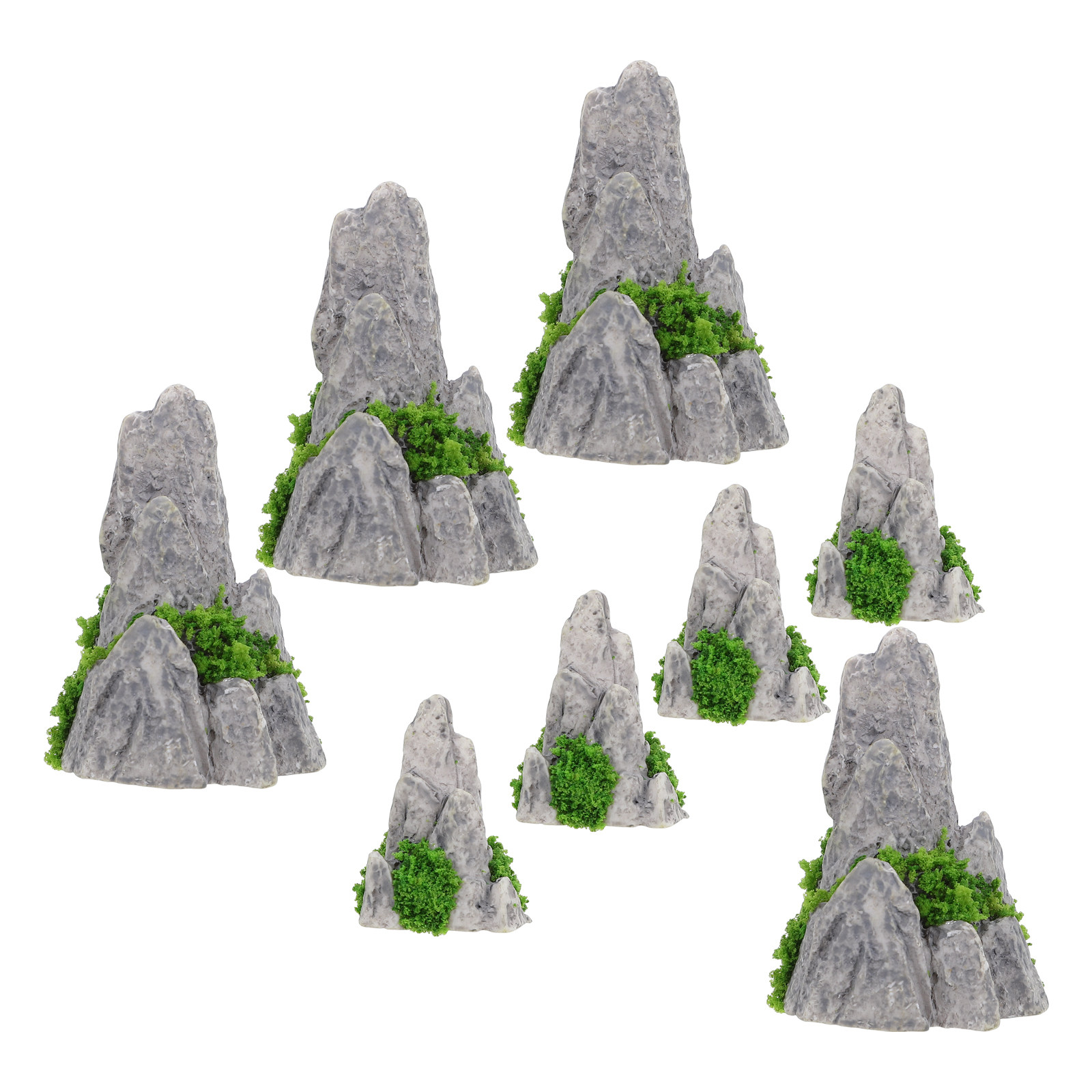 8 Adet Minyatür Reçine Kaya De - Bonsai Garden Desk incelemesi ve fiyatı