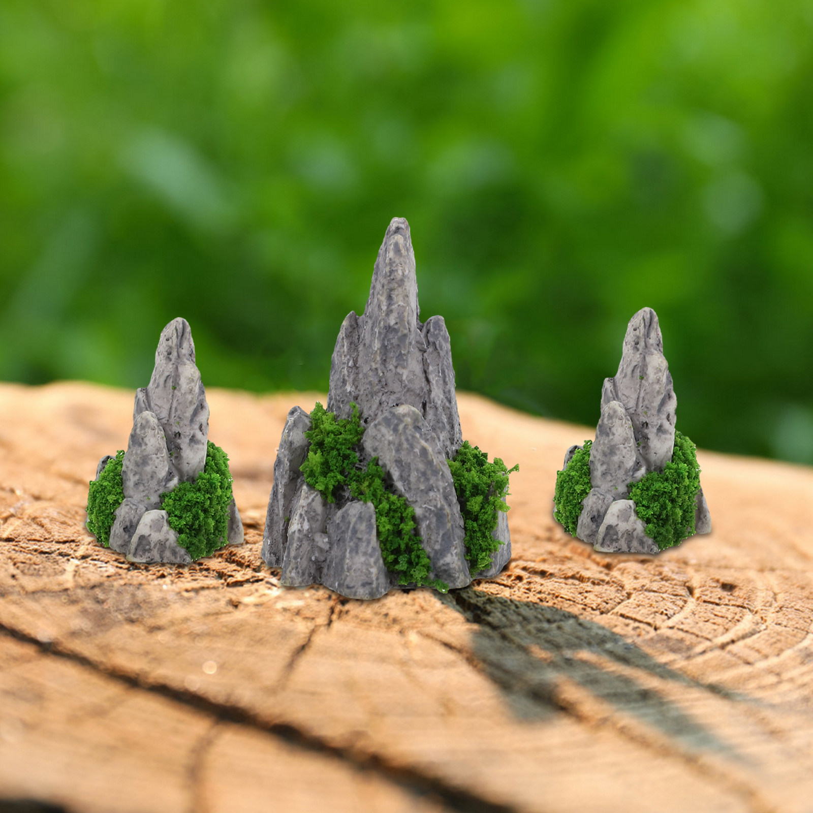 8 Adet Minyatür Reçine Kaya De - Bonsai Garden Desk incelemesi ve fiyatı