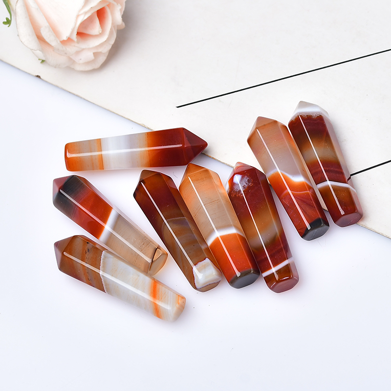 1 adet doğal Carnelian altıgen - Bonsai Rock Garden incelemesi ve fiyatı