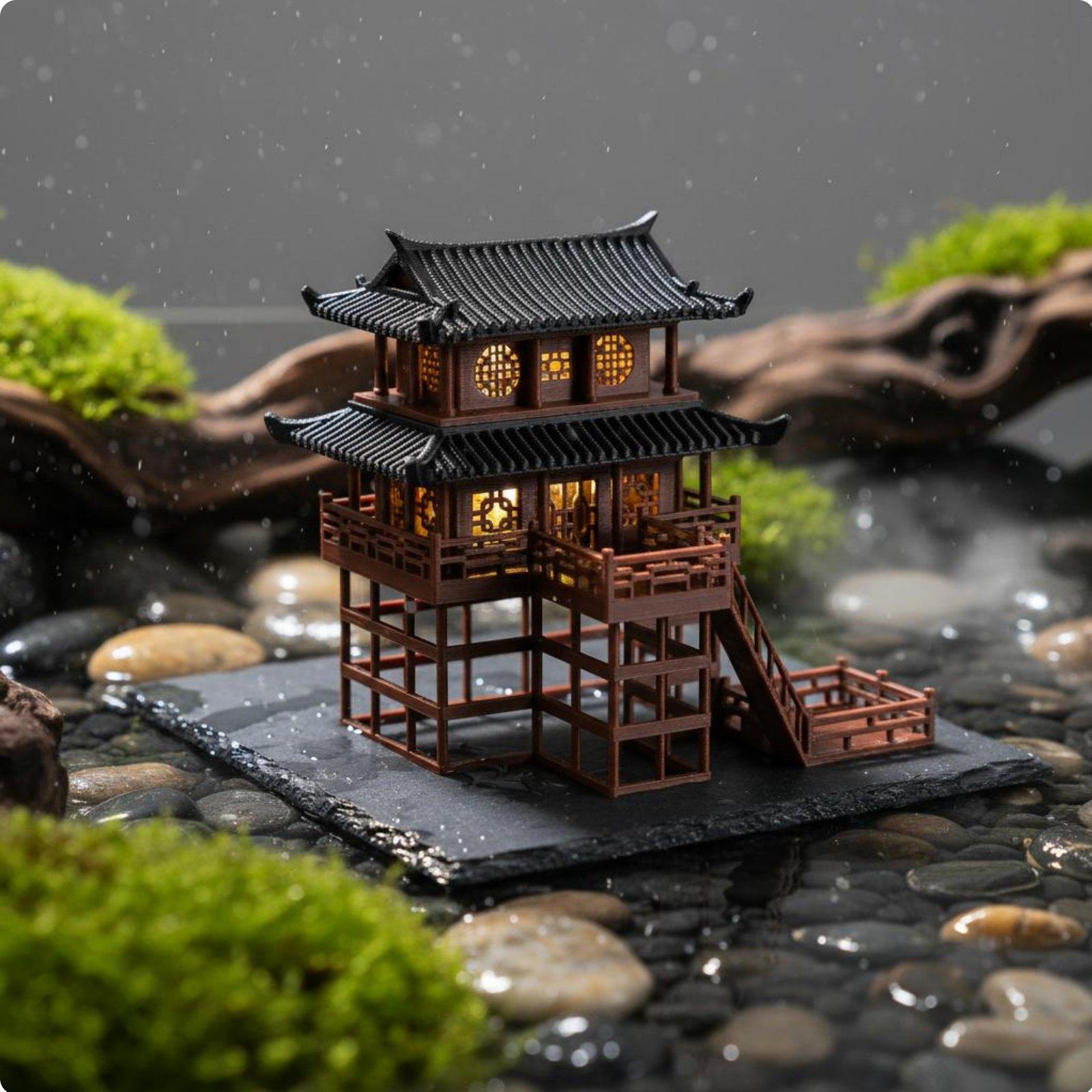 Bonsai Evi Masa Üstü Plastik P - Bonsai Garden Mini incelemesi ve fiyatı