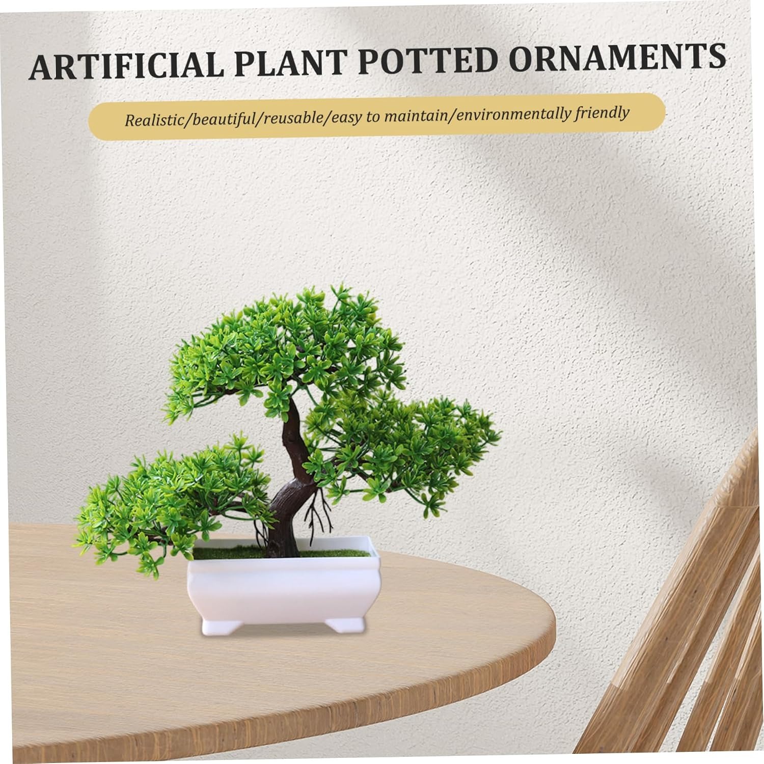1/2 adet yapay Bonsai ağacı si - Bonsai Garden Mini incelemesi ve fiyatı